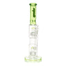 MOB Glass The Double Stack Straight Water Pipe