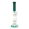 MOB Glass The Double Stack Straight Water Pipe
