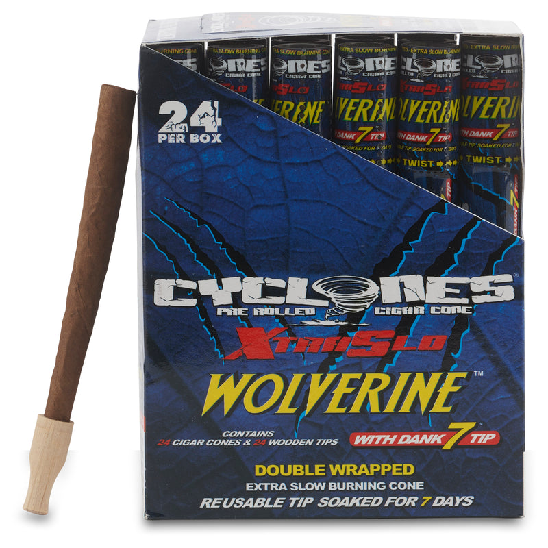 Cyclone Xtra-Slow Burn Blunt Cone 5-24pk