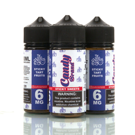 Candy Brand Vape Juice/Salt Nic (3mg*6mg/100ml, 25mg*50mg/30ml)