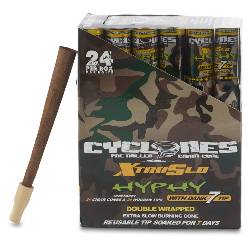 Cyclone Xtra-Slow Burn Blunt Cone 5-24pk