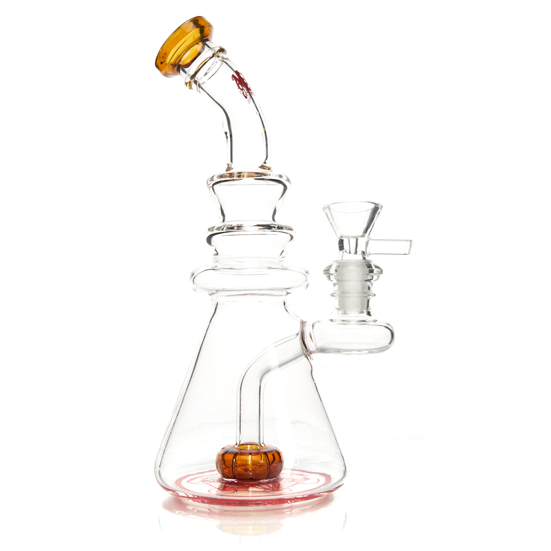 MOB Glass Hollow Base Triangle Dab Rig