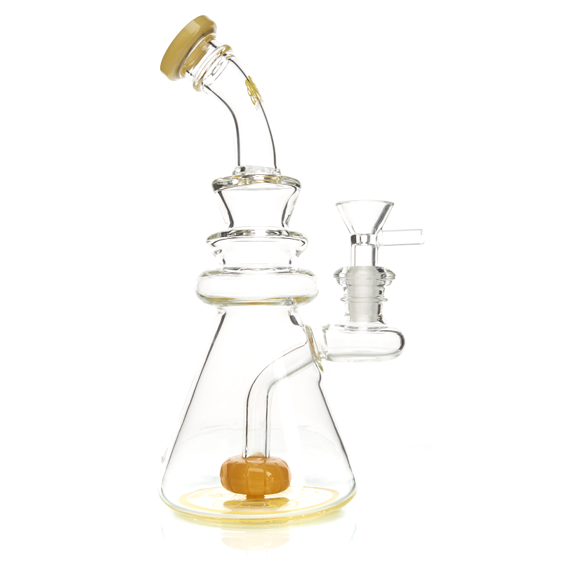 MOB Glass Hollow Base Triangle Dab Rig