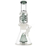 MAV Slitted Pyramid Beaker Freezable Coil Water Pipe