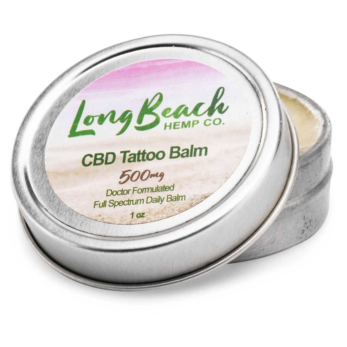 Long Beach Hemp Co. CBD Tattoo Balm