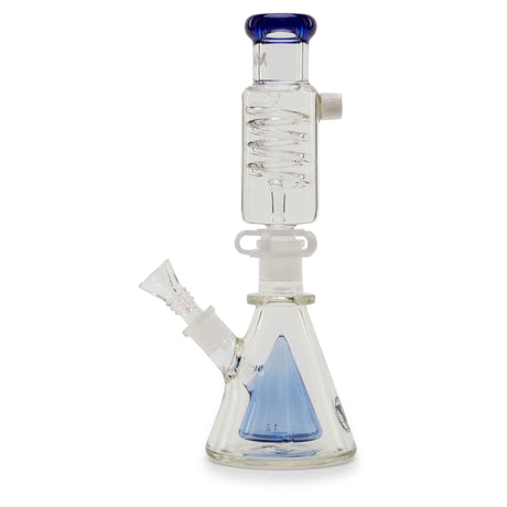 MAV Mini Slitted Pyramid Freezable Coil Beaker Water Pipe