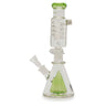 MAV Mini Slitted Pyramid Freezable Coil Beaker Water Pipe