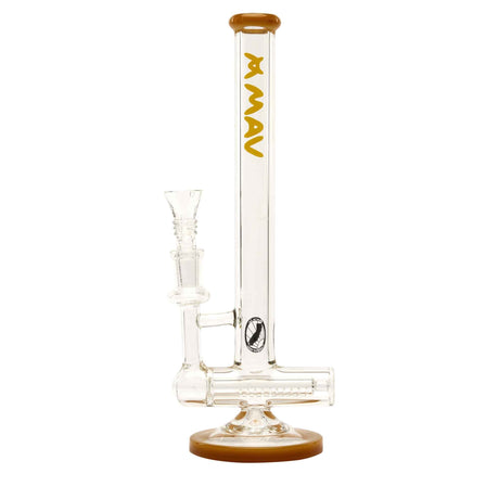 MAV Glass Small Slitted Inline Perc Water Pipe