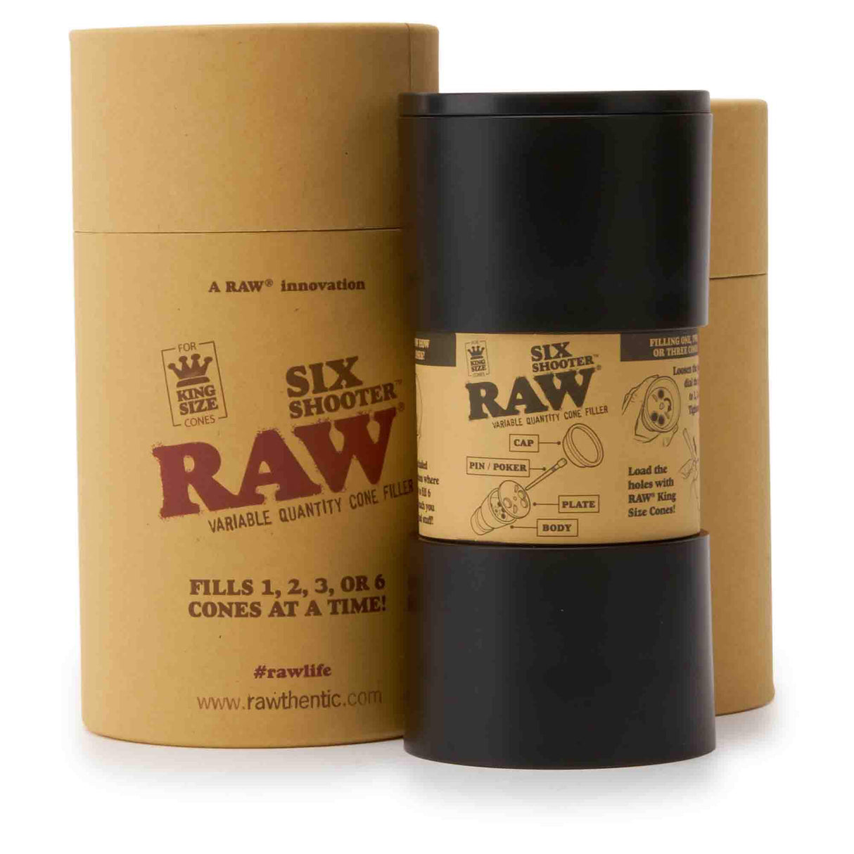 RAW Six Shooter Cone Filler