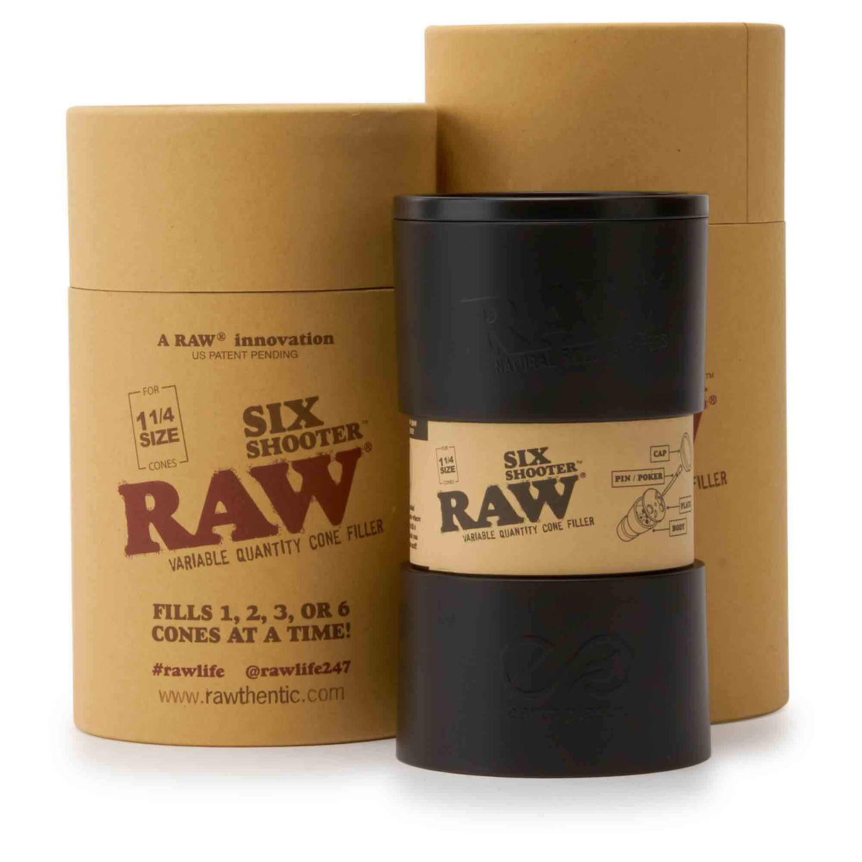 RAW Six Shooter Cone Filler