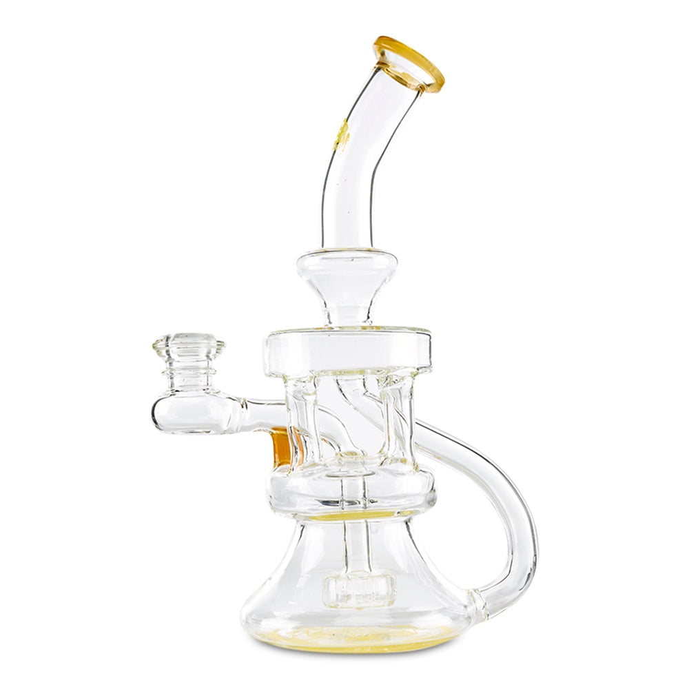 Mob Glass Quad Pillar Recycler Dab Rig