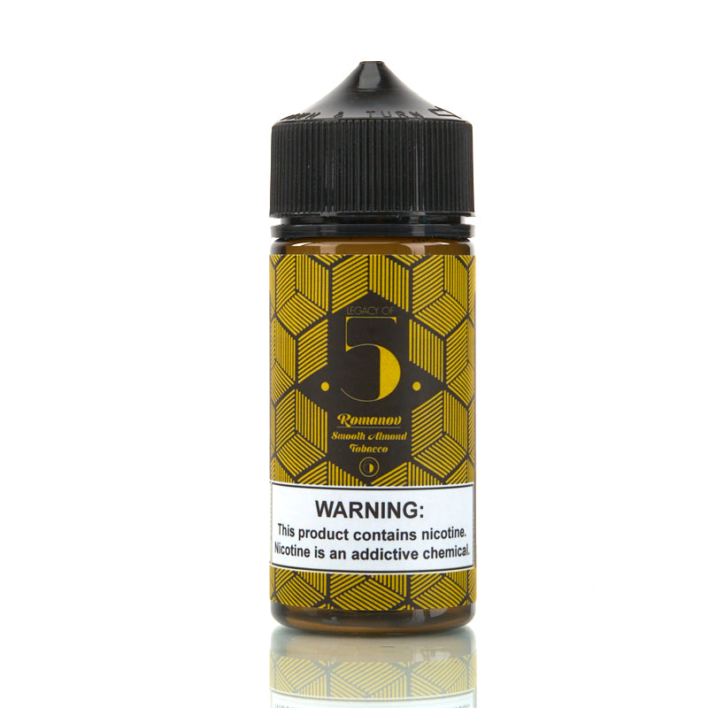 Legacy of 5 Vape Juice/Salt Nic (3mg*6mg/100ml, 50mg/30ml)