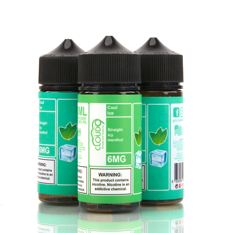 Cloud 9 Vape Juice or Salt Nic (3mg*6mg/100ml, 25mg*50mg/30ml)