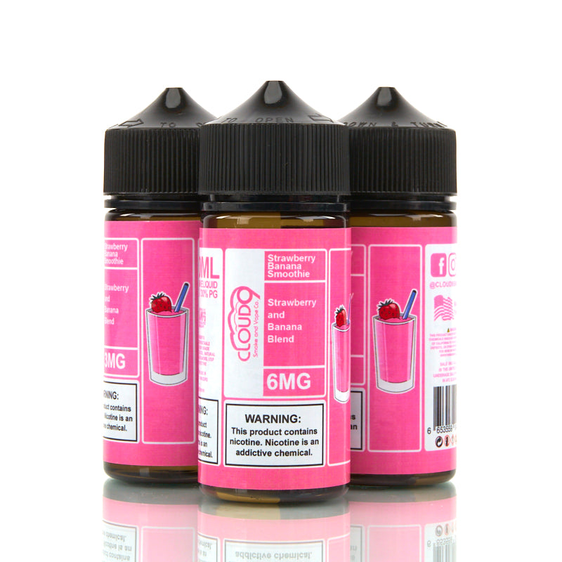 Cloud 9 Vape Juice or Salt Nic (3mg*6mg/100ml, 25mg*50mg/30ml)
