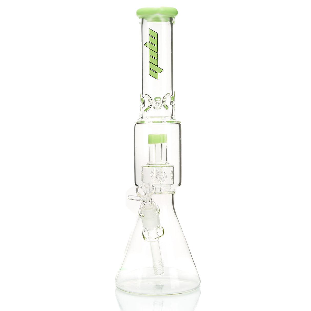 MOB Glass Tron Beaker Water Pipe