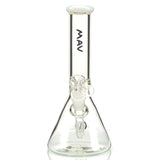 MAV Glass 10" Color Top Beaker Water Pipe
