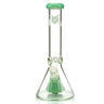 MAV Glass 12" x 7mm Slitted Pyramid Beaker Water Pipe
