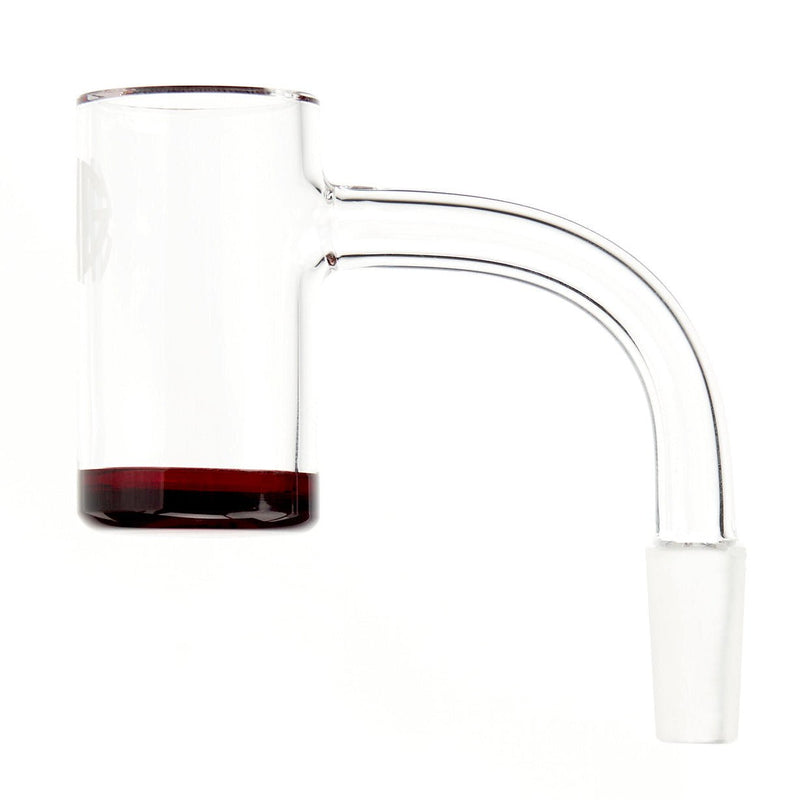 Black Market Glass Quartz Banger red