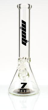 Mob Glass BK 7mm Straight Water Pipe