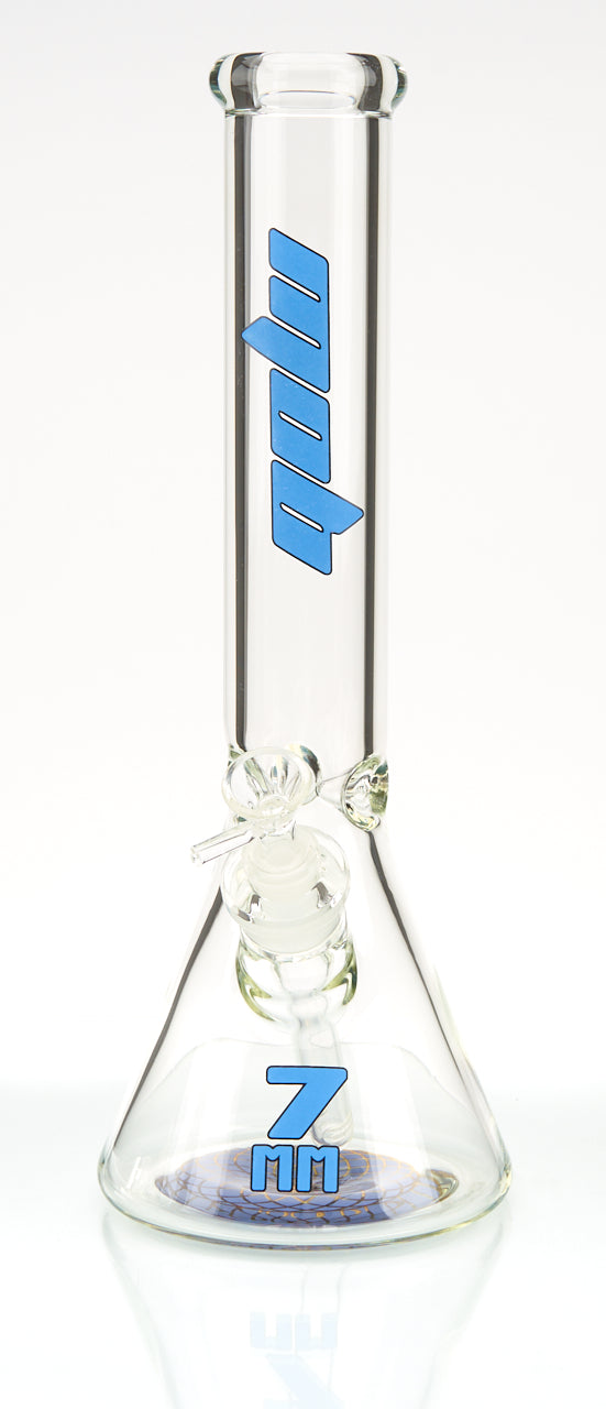 Mob Glass BK 7mm Straight Water Pipe