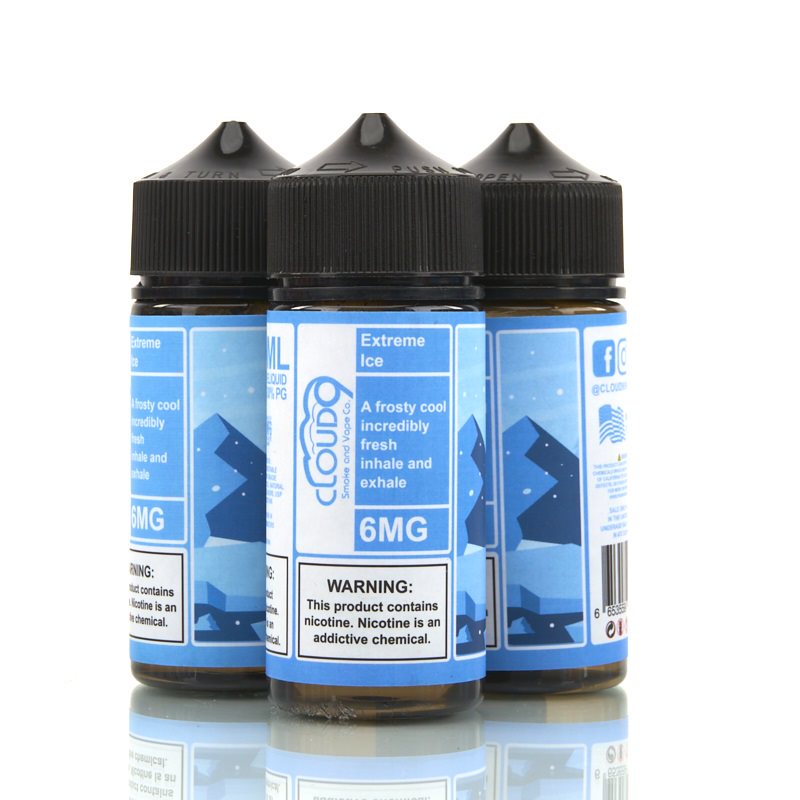 Cloud 9 Vape Juice or Salt Nic (3mg*6mg/100ml, 25mg*50mg/30ml)