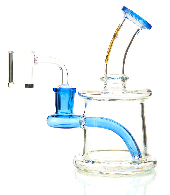 MOB Glass 2 Hole Banger Hanger Dab Rig