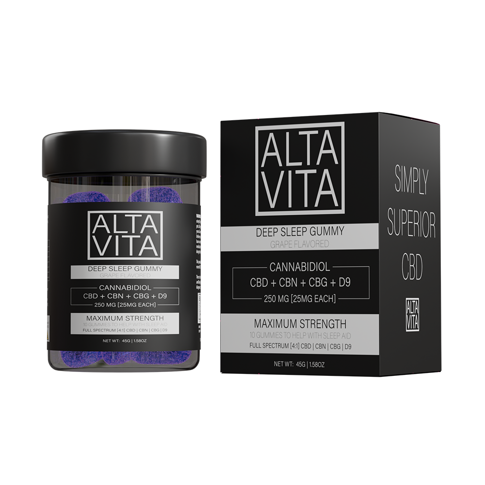 AltaVita CBD 10ct Gummies 25mg