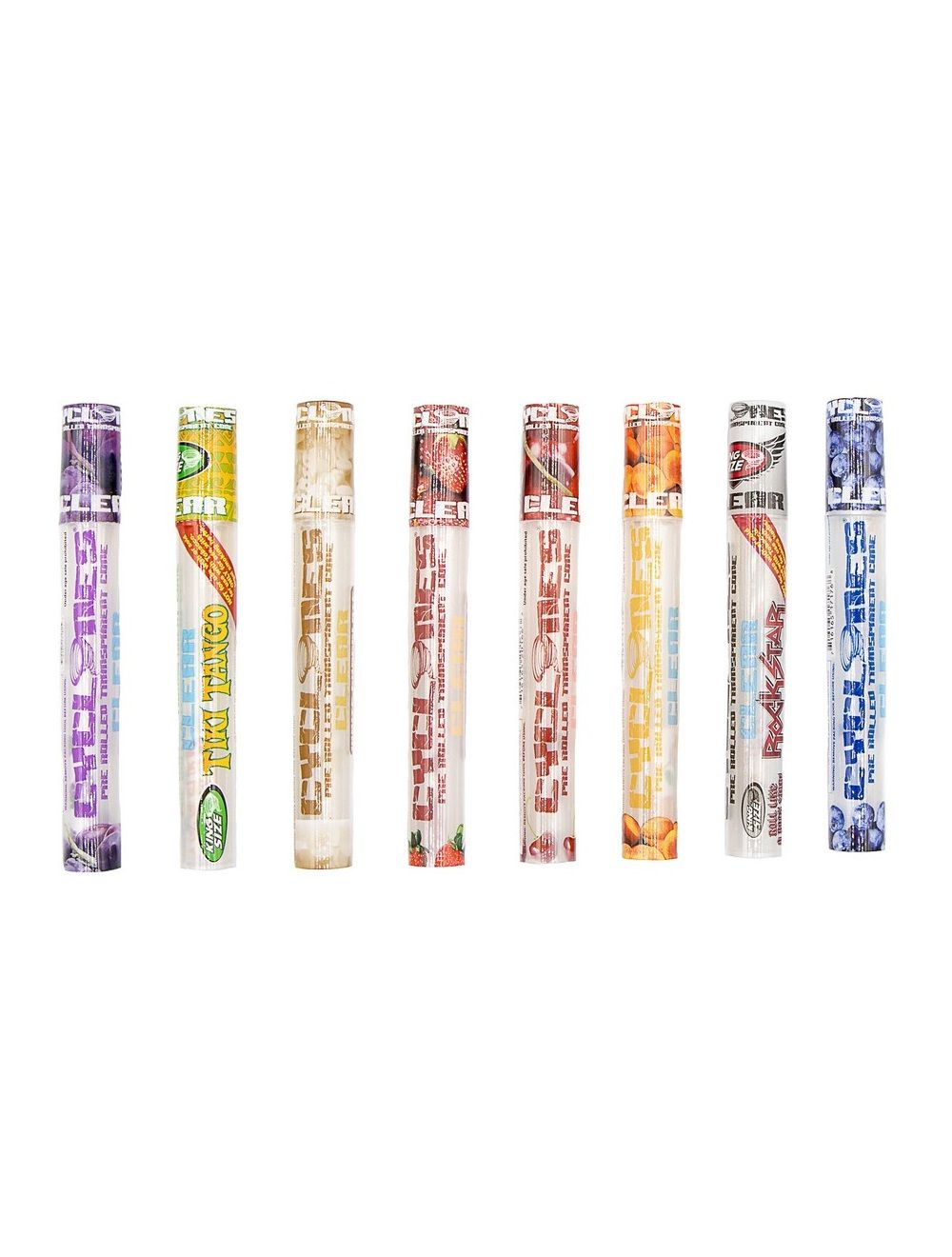 Cyclone Clear Cones 2pk