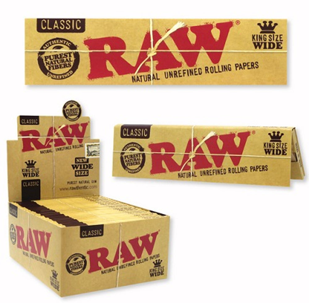 Raw Papers Classic King Size Wide