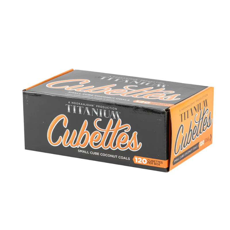 Titanium Coals 120pc Cubettes