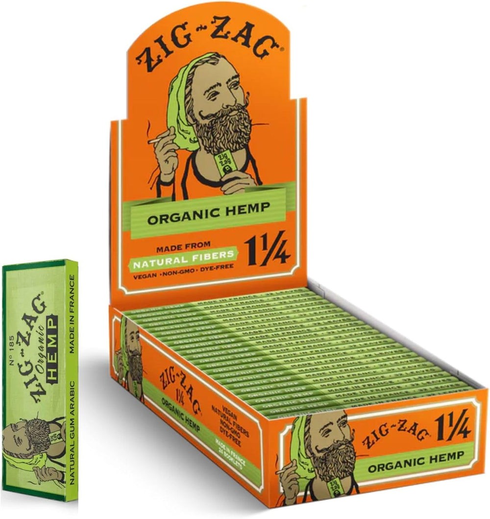 Zig Zag 1 1/4 Organic Hemp Papers