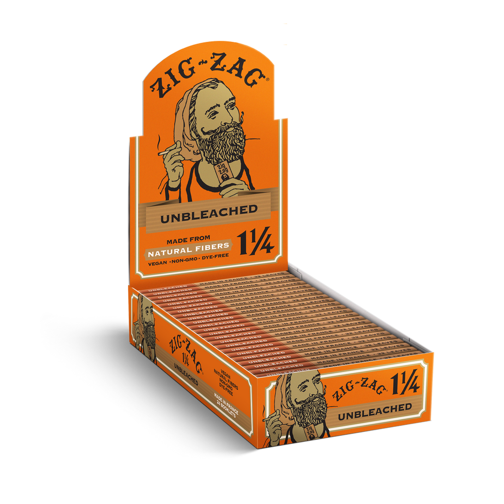 Zig Zag 1 1/4 Unbleached Papers