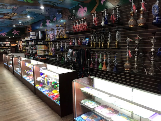 inside smoke vape shop