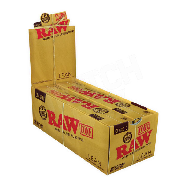 RAW Classic Lean 109mm/40mm Cones 20pk