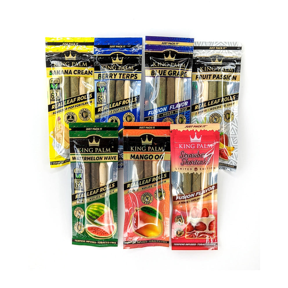 King Palm Mini Roll Flavor 2pk