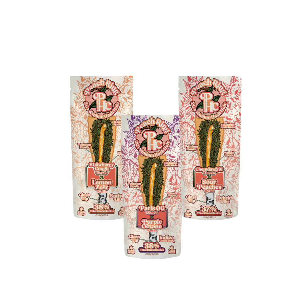 Peachtree Hemp 2g Peach Ring Hash Preroll