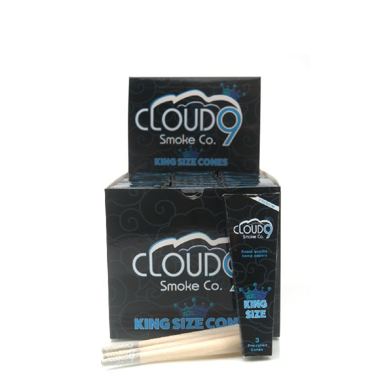 Cloud 9 Cones King 3pk