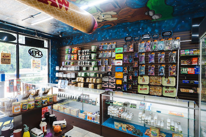 inside vape smoke shop