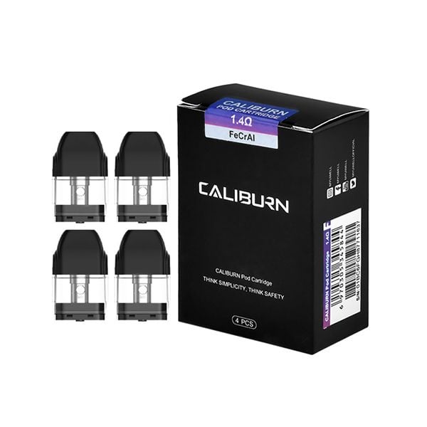 UWell Caliburn Pods 1.4ohm 4pk