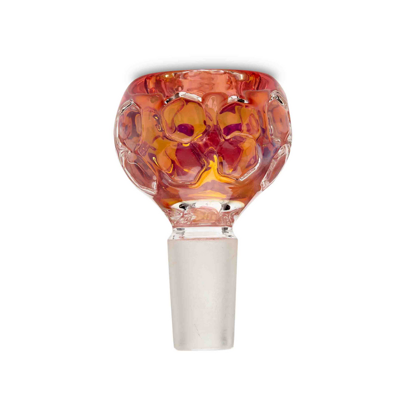 Lava Flow 14mm glass slide male joint side view