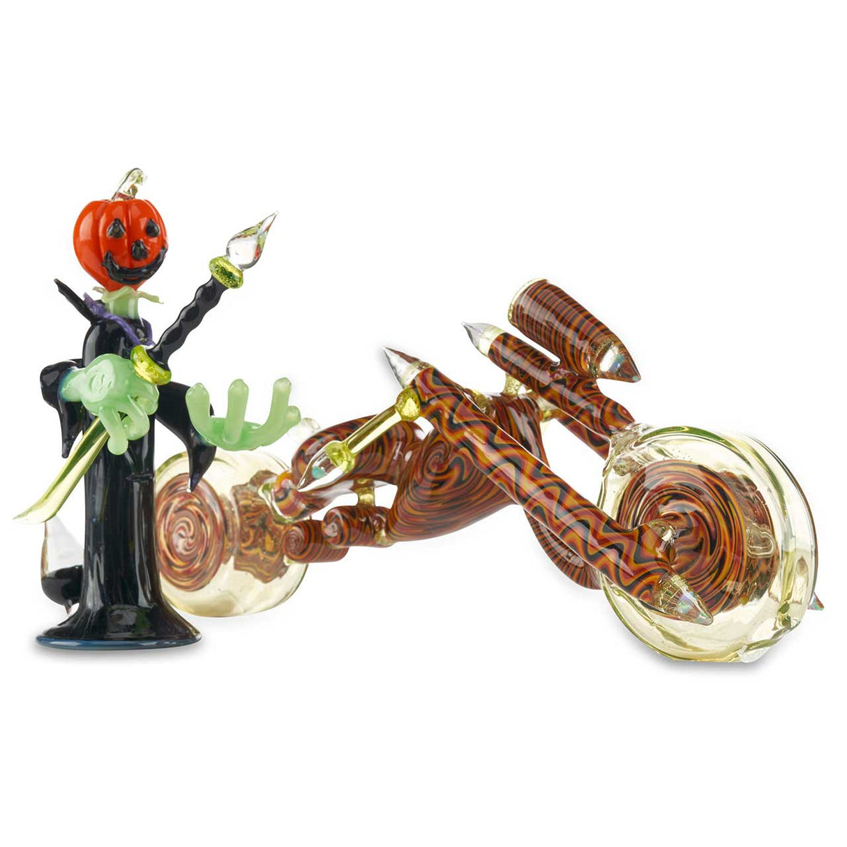 2 dog star bike with horsemen stand illuminati wig wag for sale online