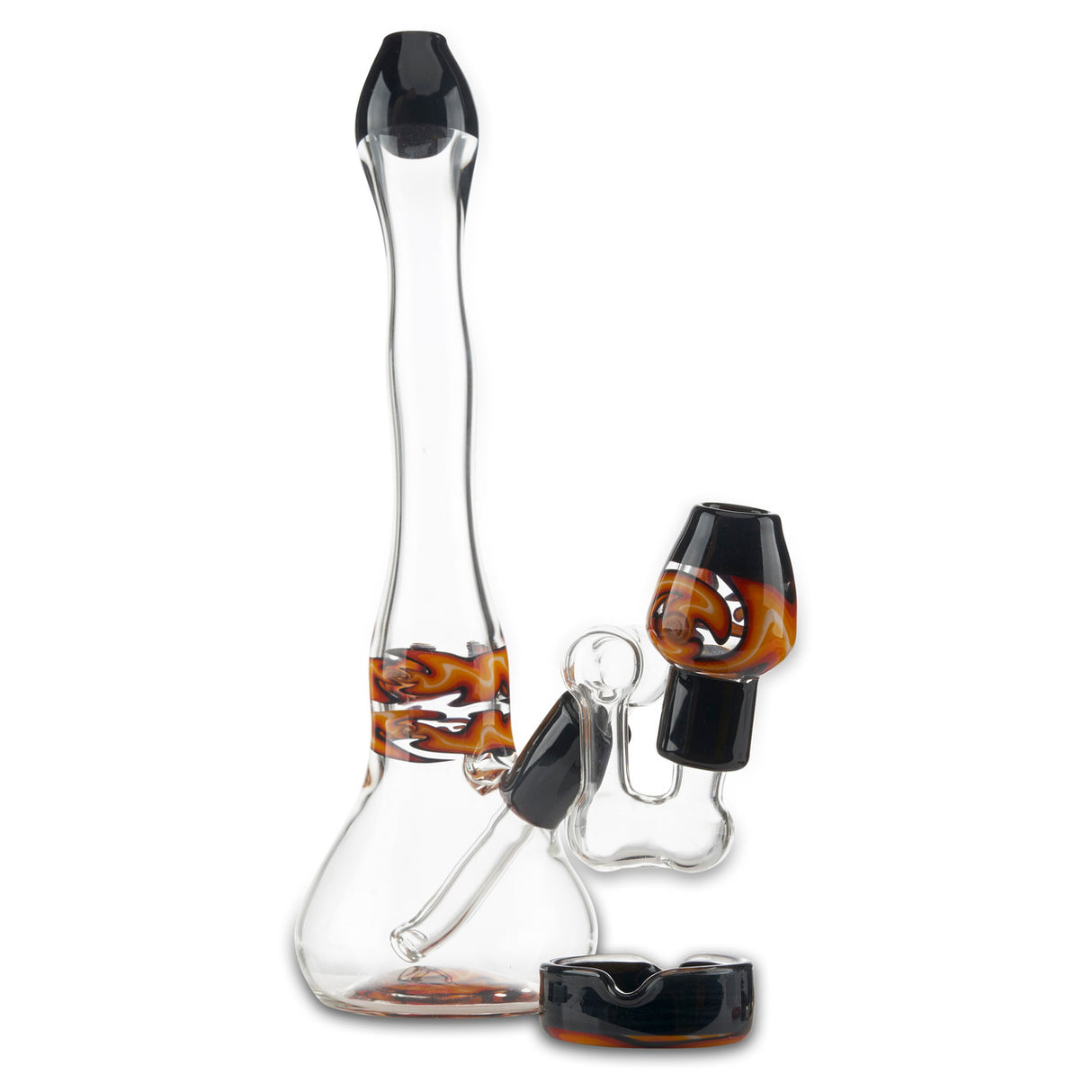 2 dog star mini tube black and orange wig wag for sale online