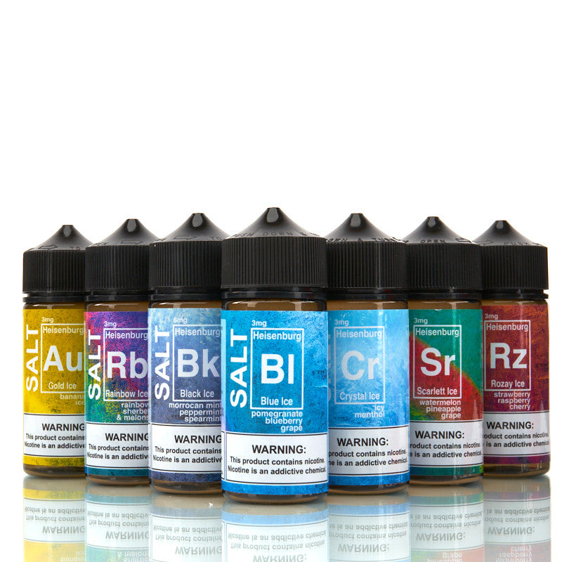 Heisenburg Vape Juice Group Shot 1