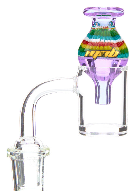 MOB Glass Multi Dot Stack Bubble Carb Cap 2