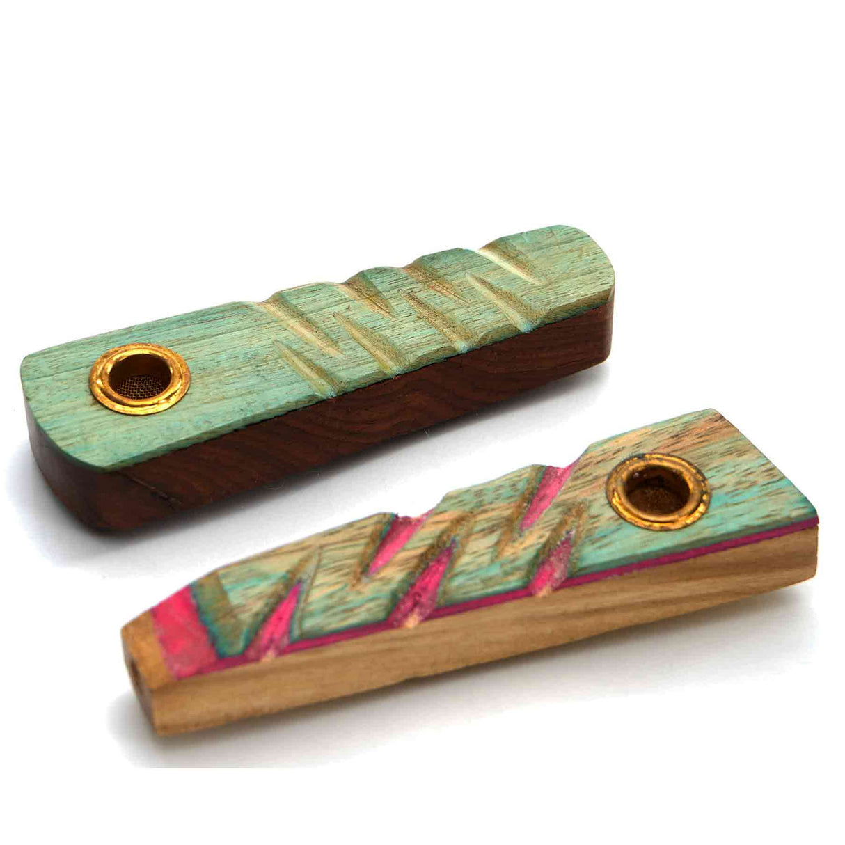 Wooden Hand Pipe Group