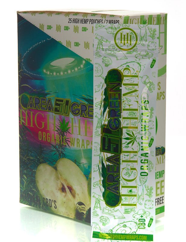High Hemp Area 51 Organic Blunt Wraps 2