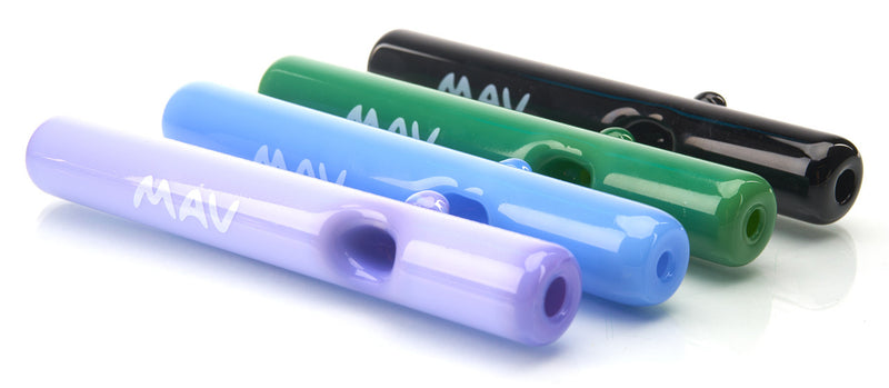 MAV Glass Large Steam Roller Hand Pipe 3