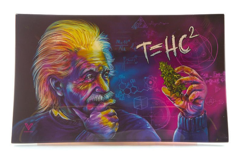 V Syndicate Glass Rolling Tray 10