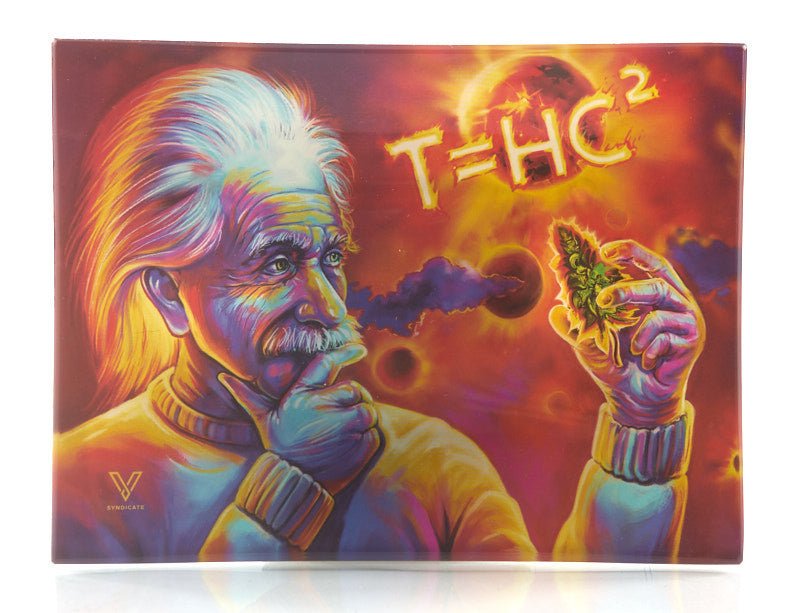 V Syndicate Glass Rolling Tray 11