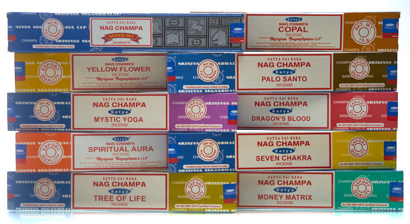 Satya Nag Champa Money Matrix Incense – Incense Pro